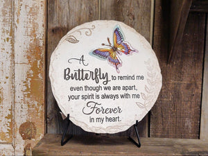 Memorial Garden Stone, A Butterfly to Remind Me