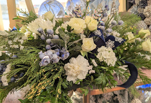 Hanukkah Floral Centerpiece