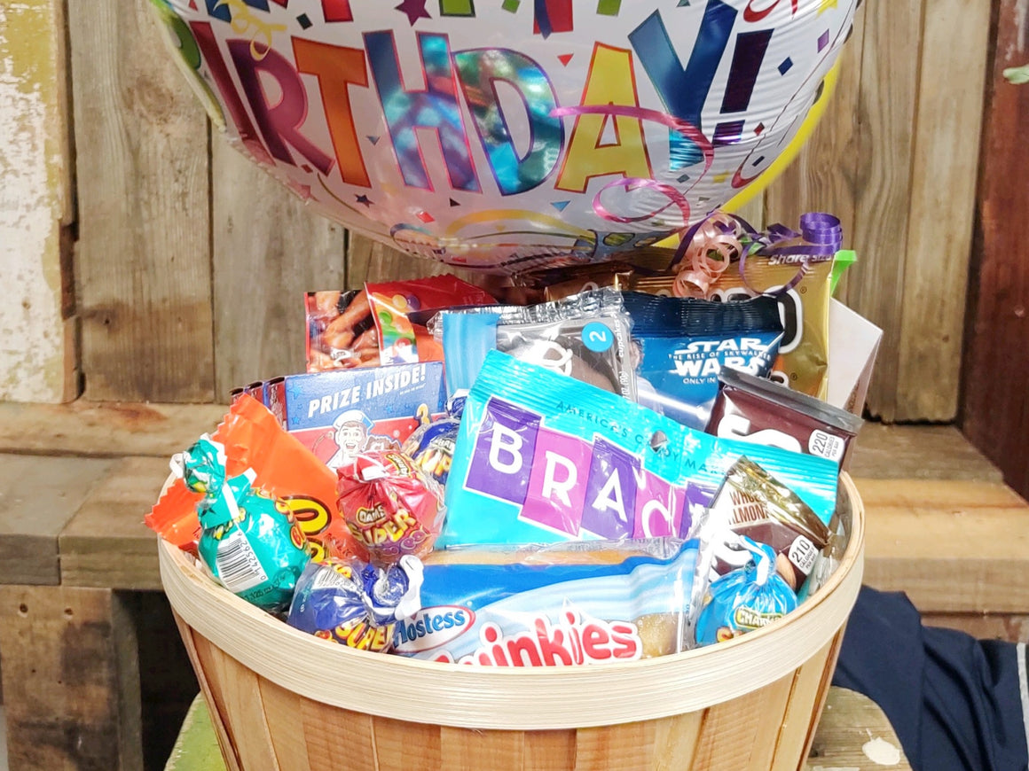 Junk Food Gift Basket