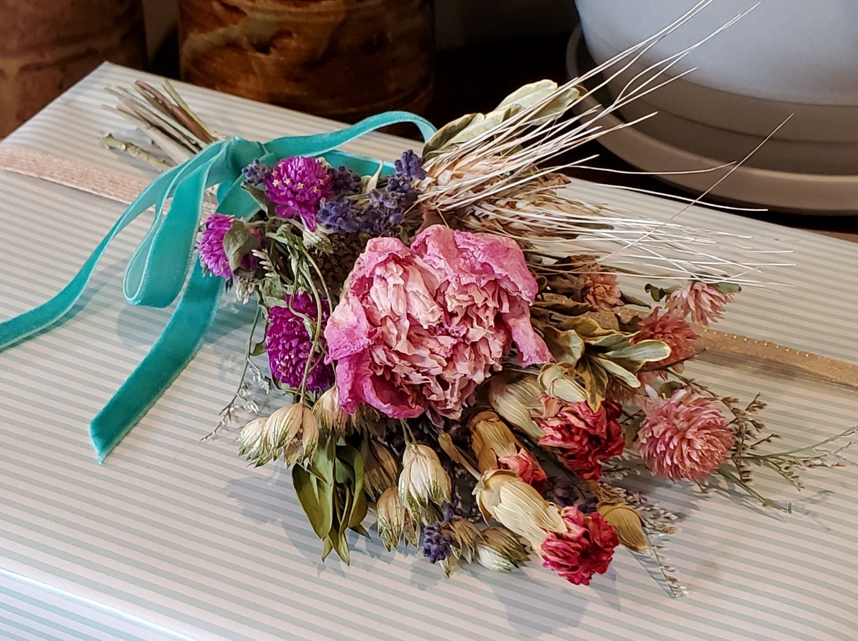 Mini Dried Flower Bouquet - E's Florals