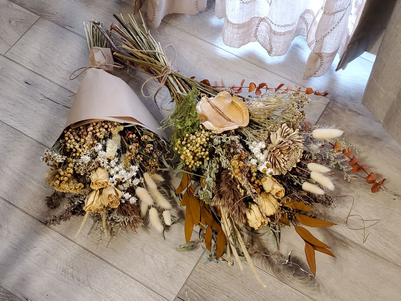 Color Life Natural Dried Flower Bouquet ,Natural Flowers Bouquet Daisies .Dried Daisies, Home Furnishings,DYI Flower Arrangement,40 Pcs (Natural Color