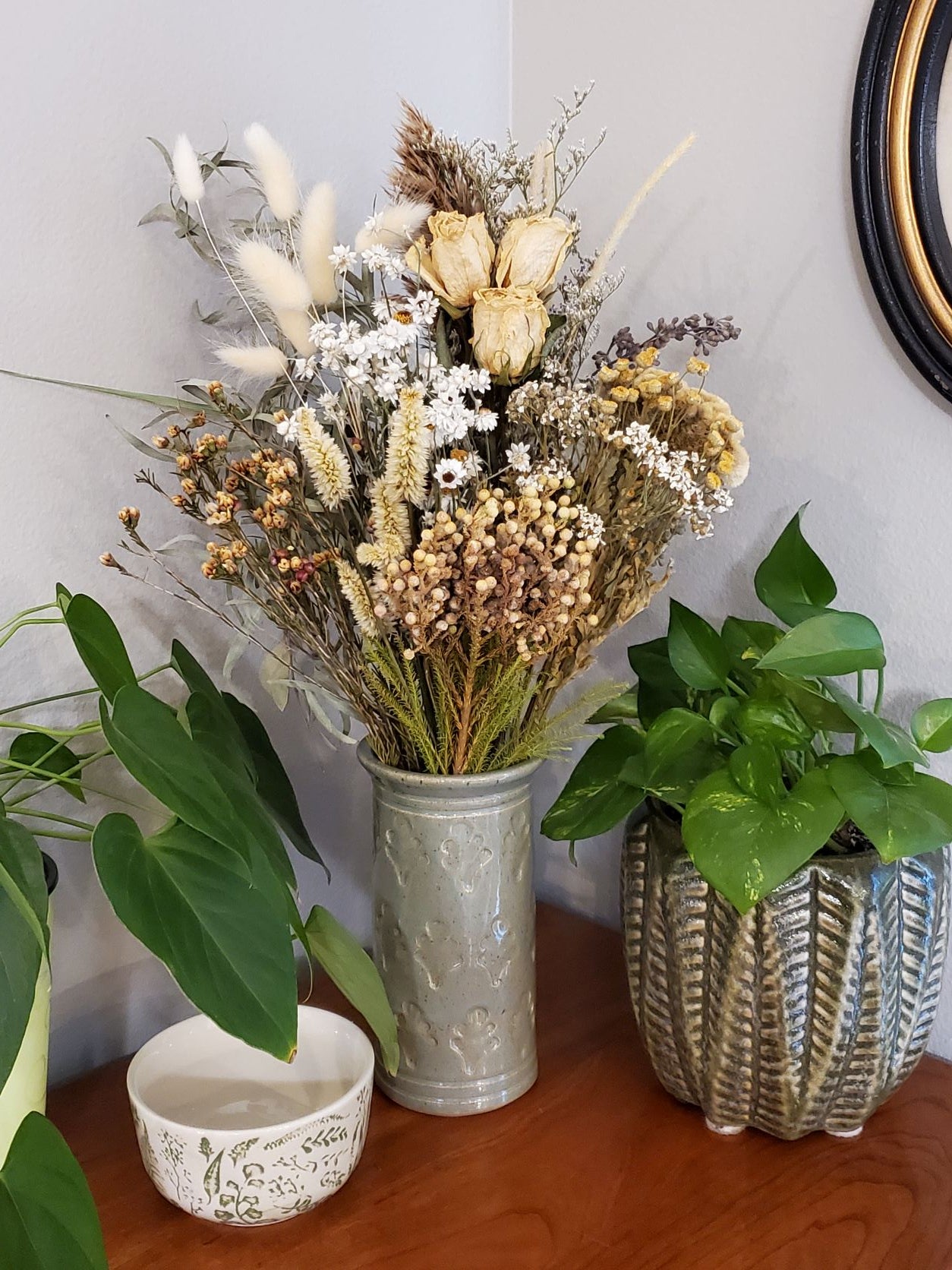 Bouquet Natural Dried Flowers Decoration