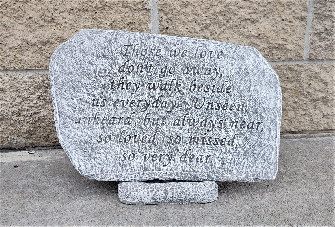 Memorial Garden Stone, Those We Love