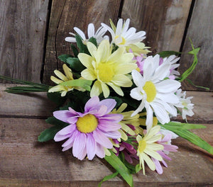 Cemetery Urn Silk Flower Inserts